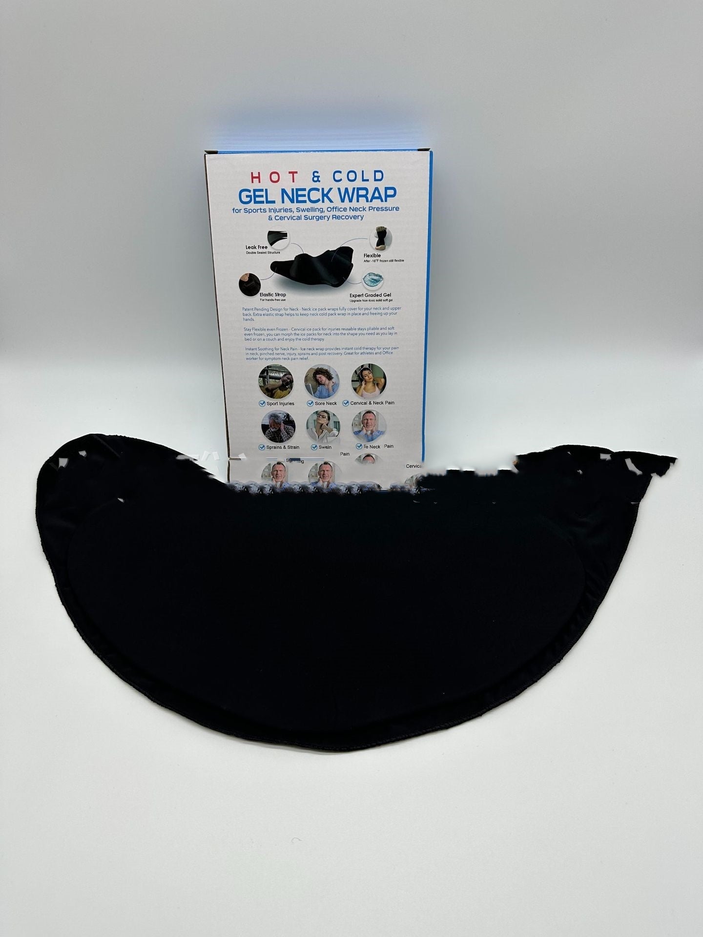 Cold Compress Neck Ice Pack Gel Shawl