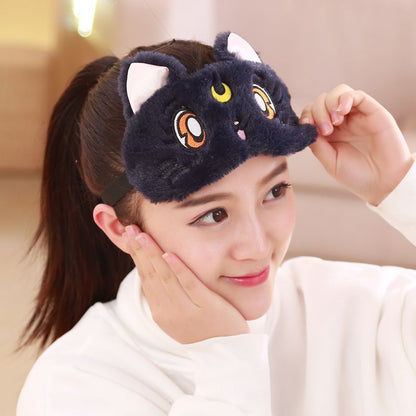 Cute Sleep Eye Blackout Breathable Pack Ice Pack