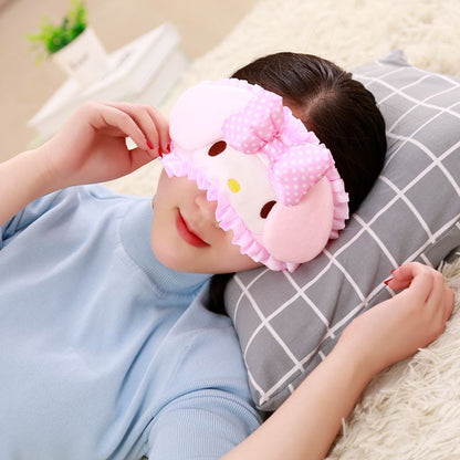 Cute Sleep Eye Blackout Breathable Pack Ice Pack