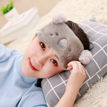 Cute Sleep Eye Blackout Breathable Pack Ice Pack